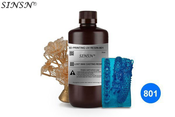 Lost wax casting resin 801